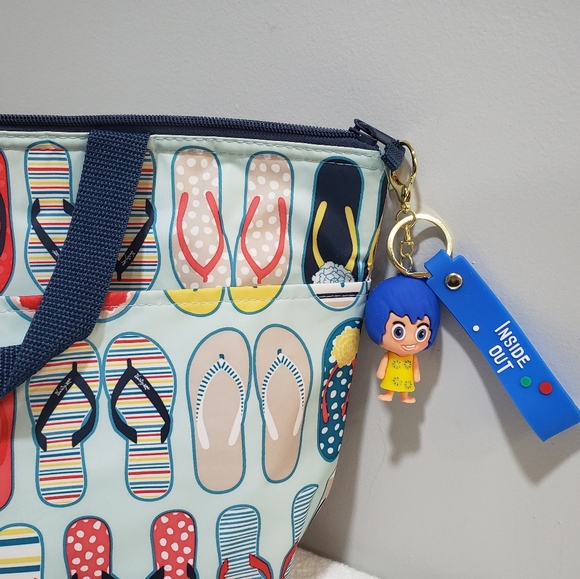 Complete Set Inside Out 2 Keychains Bag Charms or Zipper Pulls Disney Pixar NEW - Picture 12 of 14